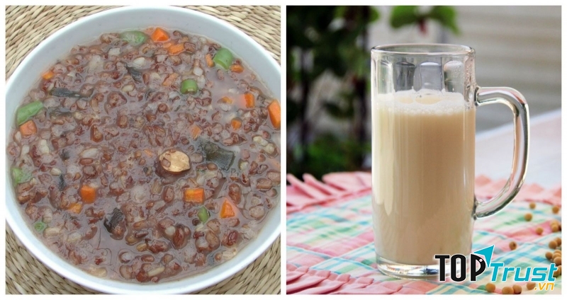 Mặt khác, đối với phụ nữ sau sinh muốn kích sữa về cho bé tu ti thì các bạn có thể nấu sữa gạo lứt.