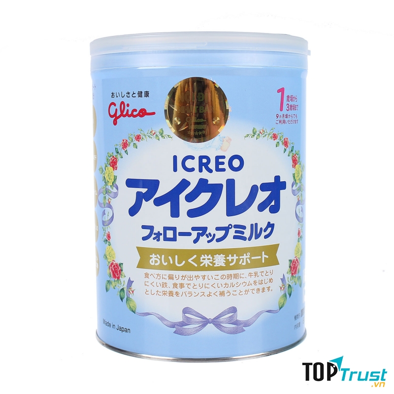 Sữa Glico Icreo số 1 820g (1 - 3 tuổi)