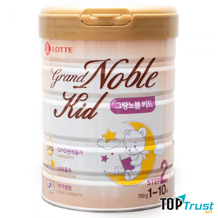 Sữa Grand Noble Kid số 2 750g (1 - 10 tuổi)