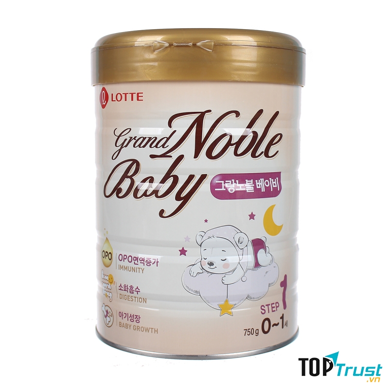 Sữa Grand Noble Baby số 1 750g (0 - 1 tuổi)