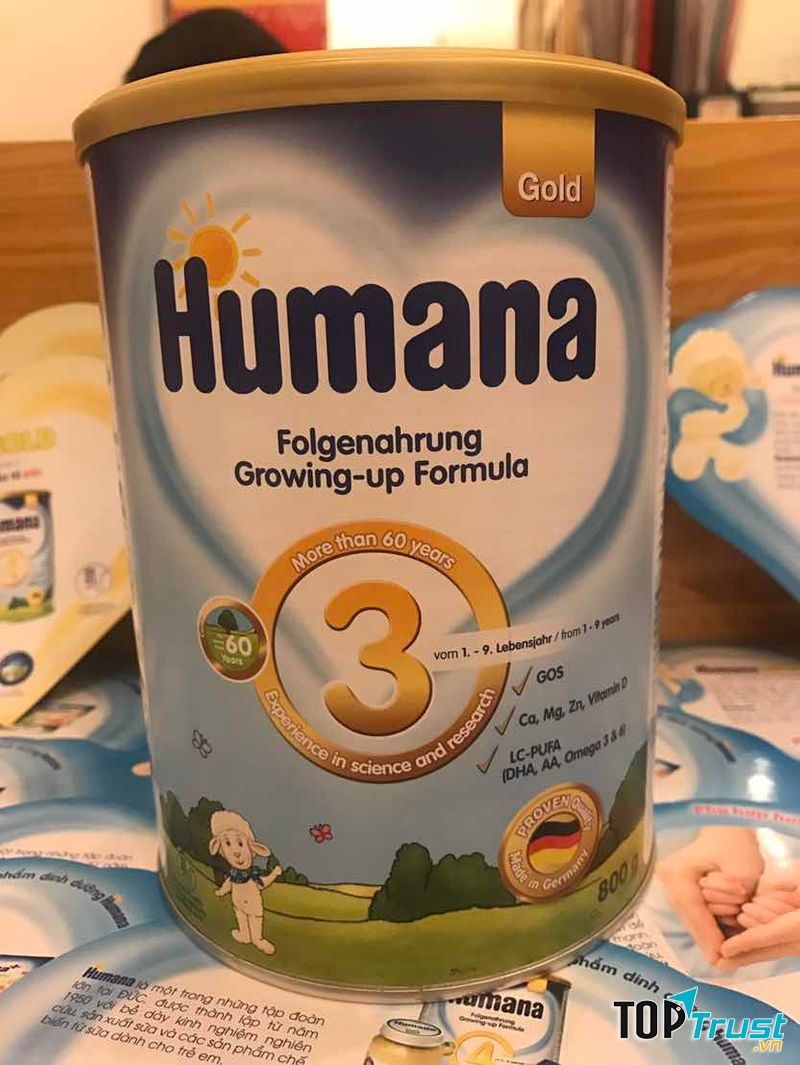 Humana Gold số 3, 800g