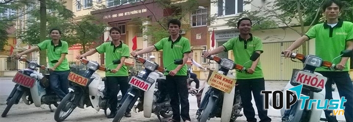 Đội ngũ nhân viên Sửa khóa Phương Đông