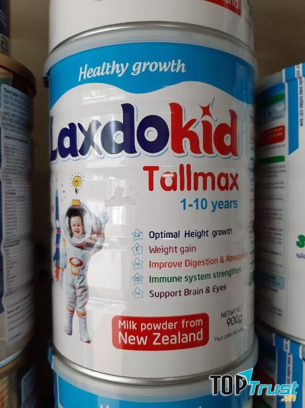 Sữa Laxdokid Tallmax 900gr