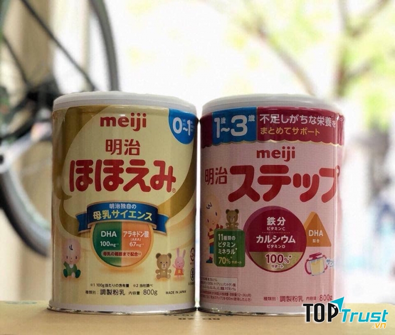 Sữa Meiji Nhật Bản