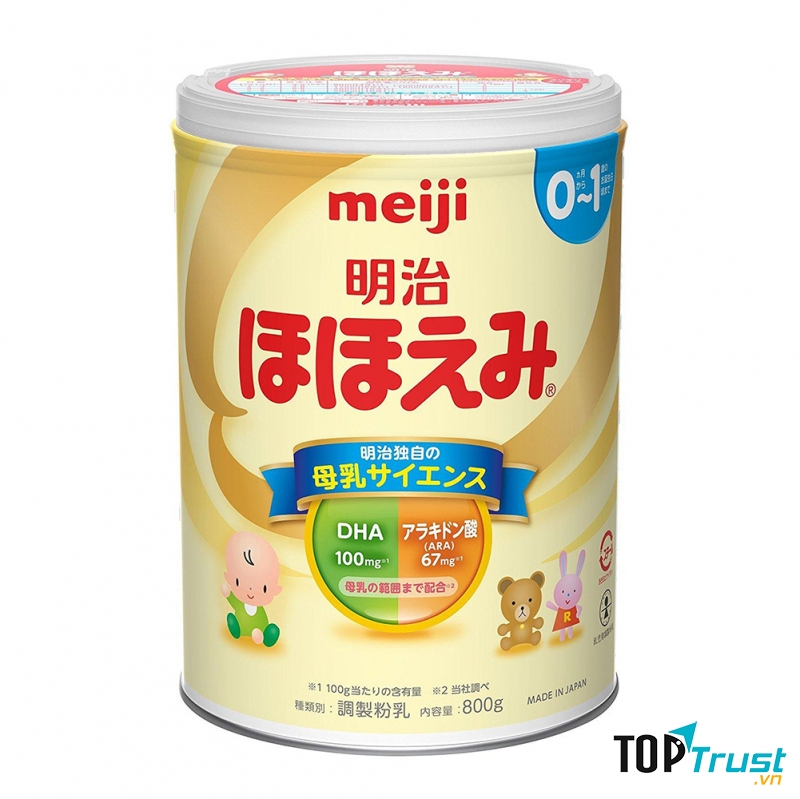 Sữa Meiji Nhật Bản