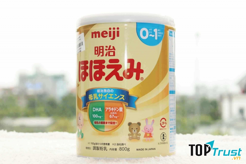 Sữa Meiji 0-1 Nhật Bản dạng hộp