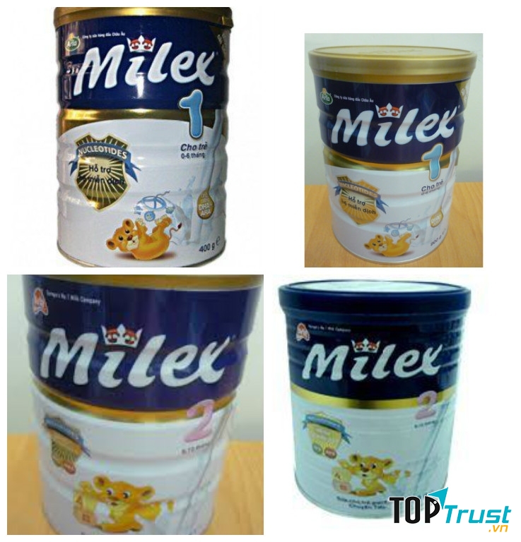 Sữa Milex  của Đan Mạch