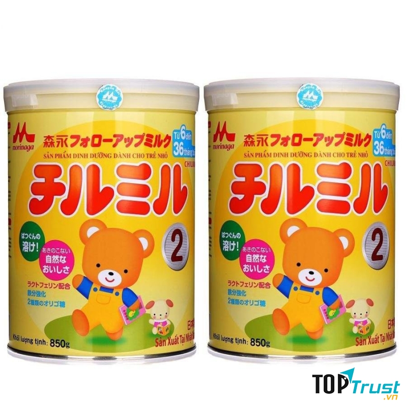 Sữa Morinaga chống táo bón tốt, vị nhạt và tự nhiên gần giống sữa mẹ