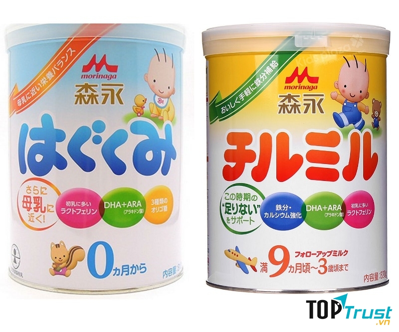 Sữa Morinaga Nhật Bản