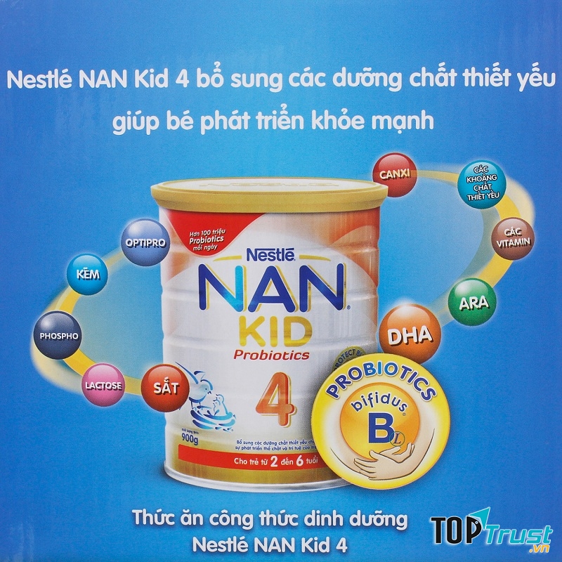 Cung cấp dưỡng chất thiết yếu giúp trẻ phát triển chiều cao.