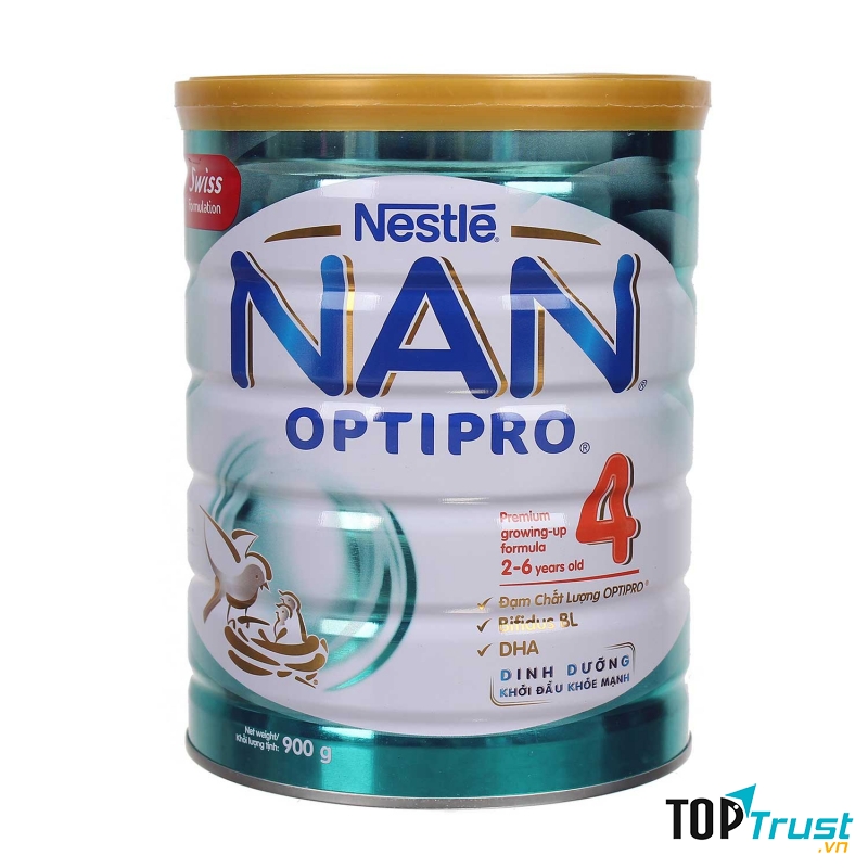 Sữa NAN Optipro 4 900g (trẻ từ 2-6 tuổi)