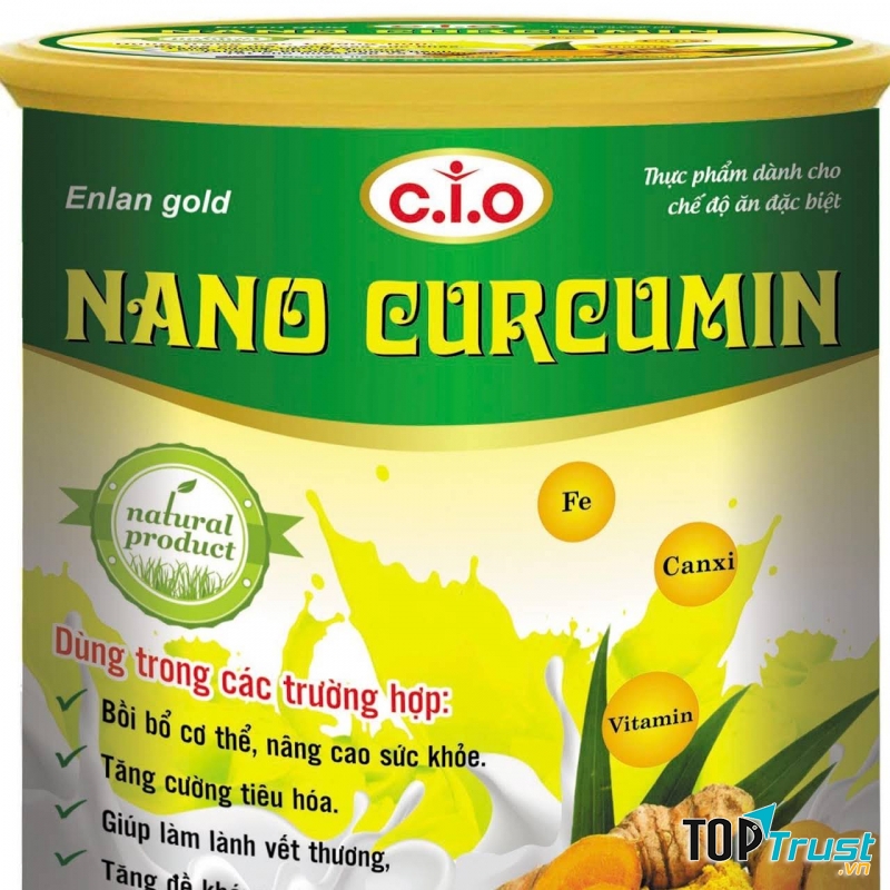 Sữa nghệ Nano Curcumin enlan gold