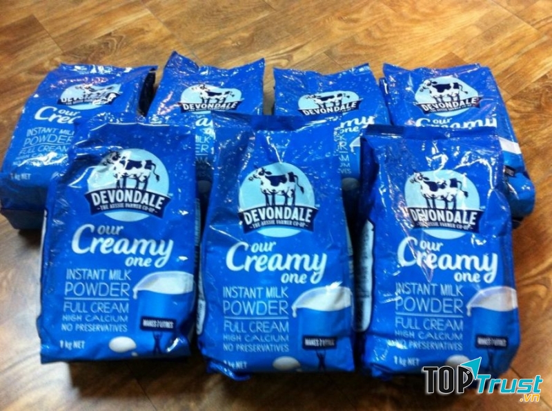 Sữa nguyên kem Devondale của Úc