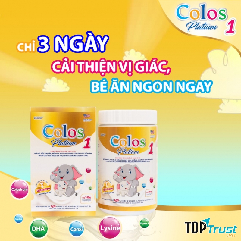 SỮA NON COLOS PLATIUM 1