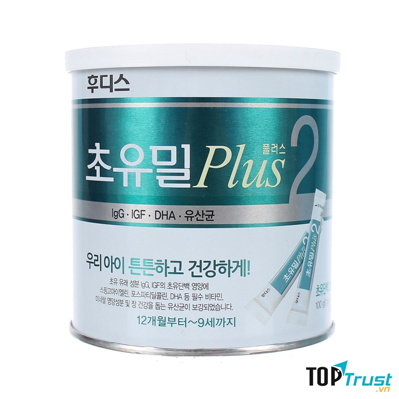 Sữa Non ILDONG số 2 dạng thanh 100gr cho bé từ 1-9 tuổi