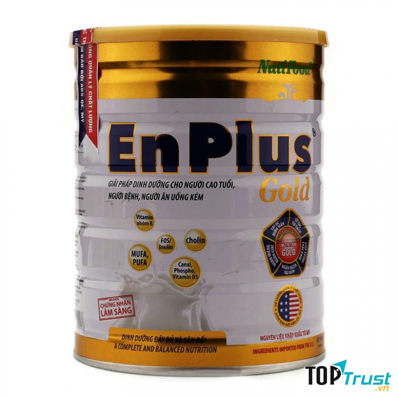 Sản phẩm sữa Nuti Enplus Gold