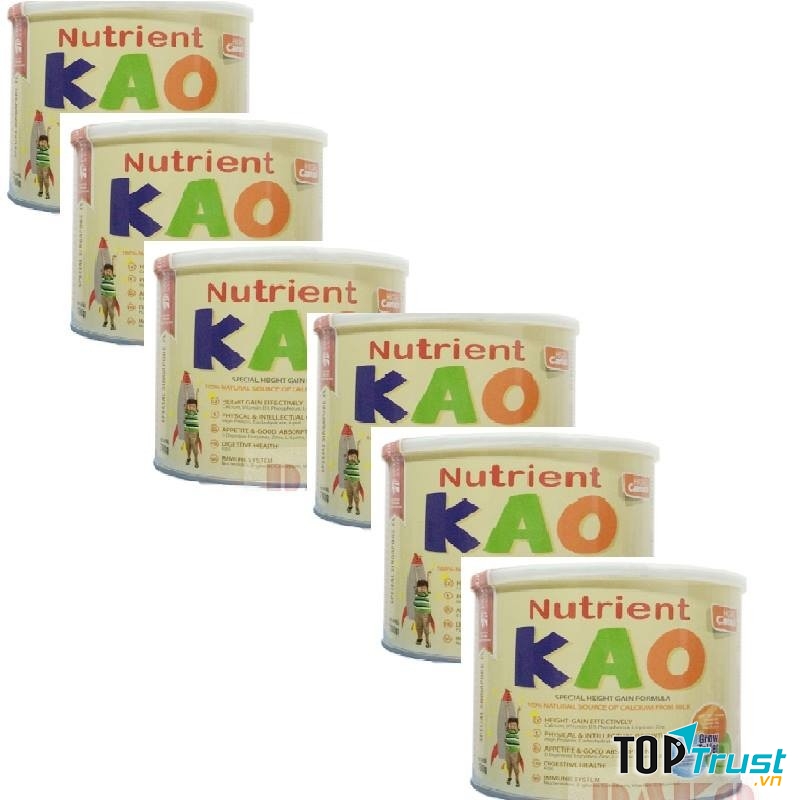 Sữa Nutrient Kao vớicông thức ưu việt.