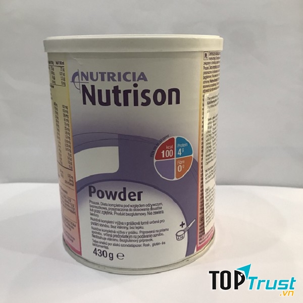 Dòng sữa dinh dưỡng đặc trị hỗ trợ hệ tiêu hóa yếu Nutrison Powder