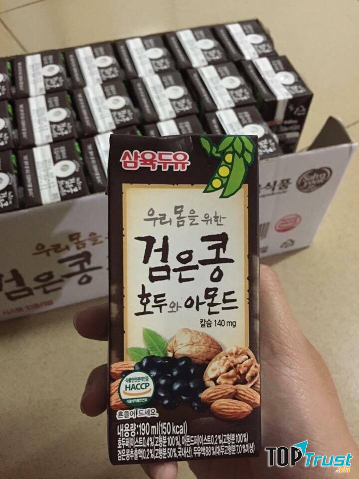 Sữa óc chó hạnh nhân đậu đen Hàn Quốc