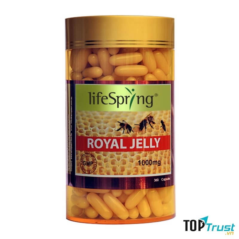 Sữa Ong Chúa Life Spring (1000mg x 360 Viên):