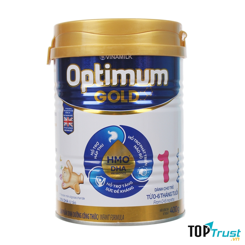 Sữa Optimum Gold HMO 1, Trẻ 0-6 Tháng, 900g