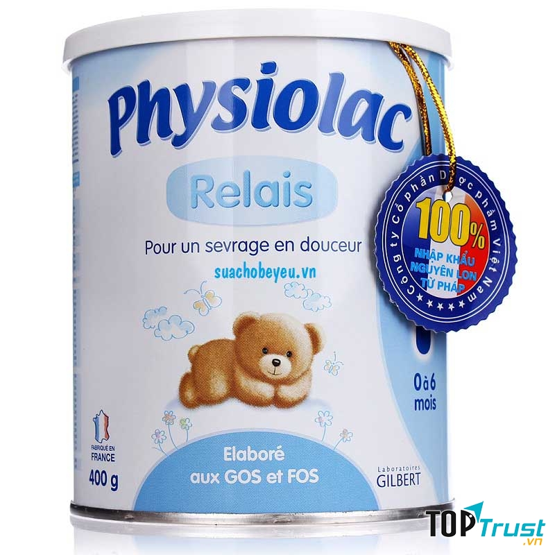 Sữa Physiolac số 1 900g (0 - 6 tháng)