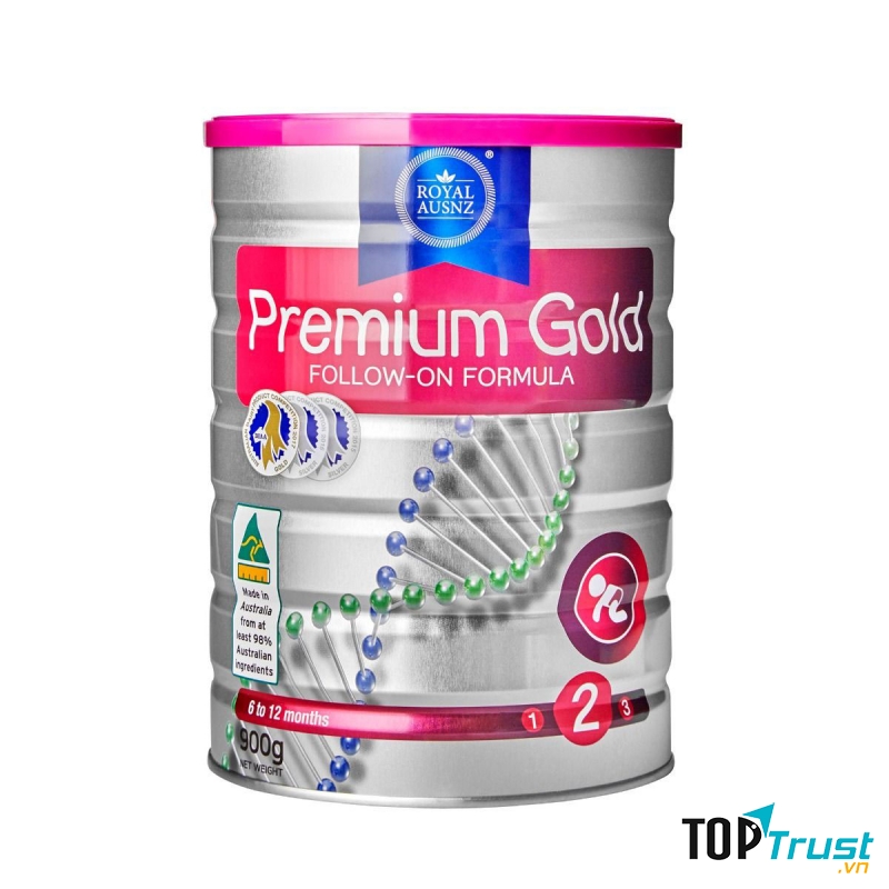 Sữa tăng cân cho bé Royal Ausnz Premium Gold 2