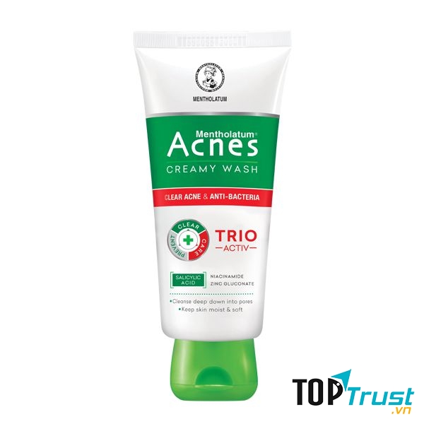Acnes Creamy Wash – Kem Rửa Mặt Ngừa Mụn