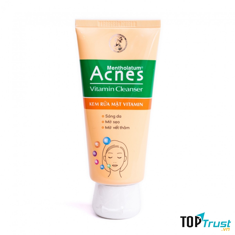 Sữa rửa mặt Acnes vitamin phù hợp với mọi loại da