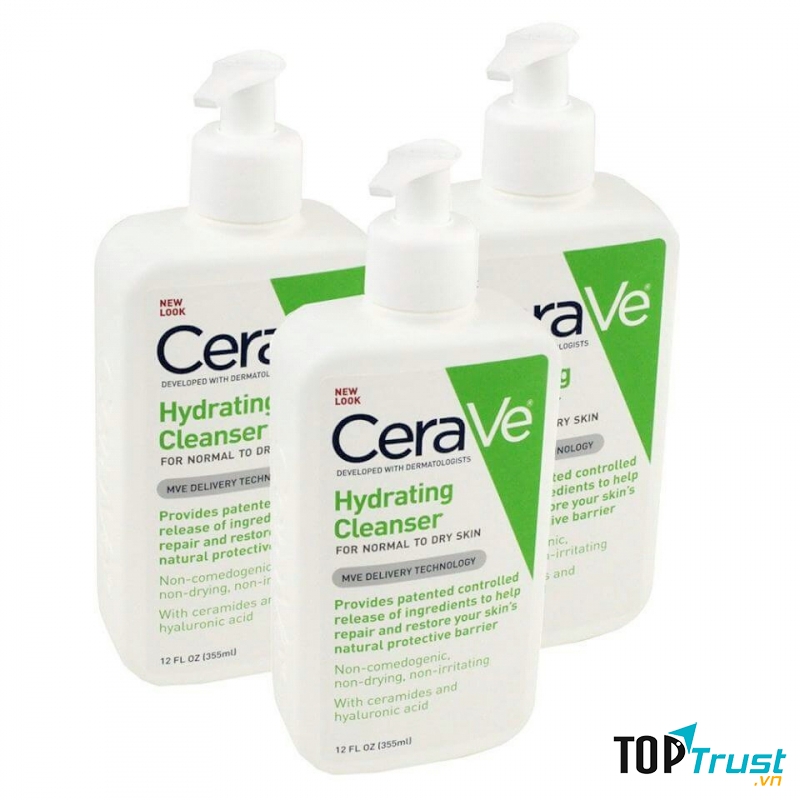 Hydrating Cleanser thích hợp cho da thường đến da khô