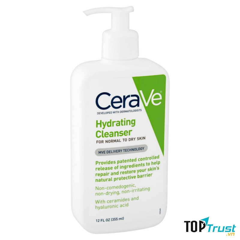 Sữa rửa mặt CeraVe Hydrating Facial Cleanser