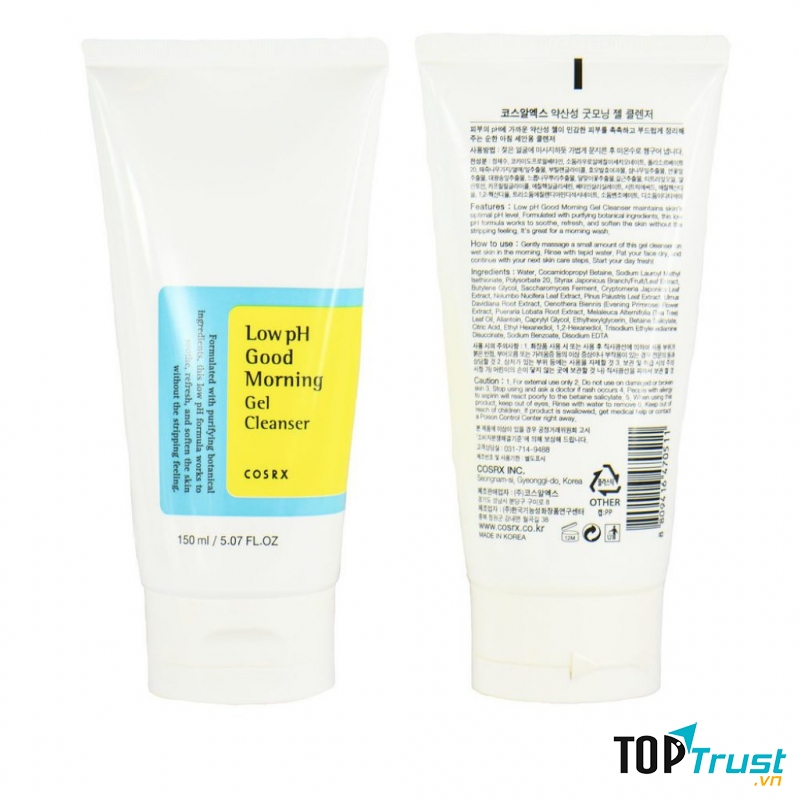 Sữa rửa mặt Cosrx Good Morning Gel Cleanser