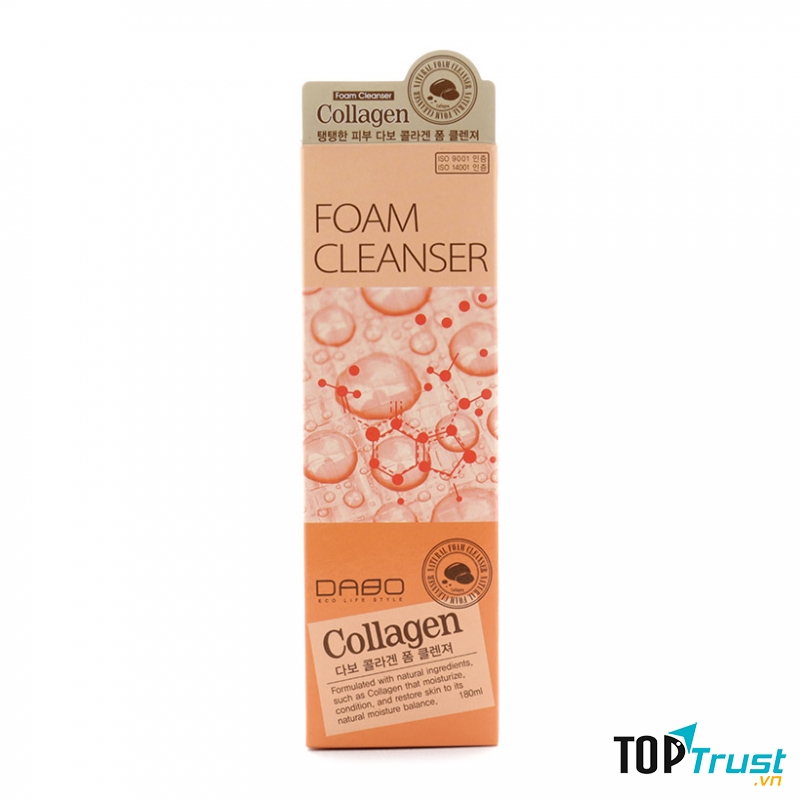 Sữa rửa mặt Dabo Foam Cleanser Collagen
