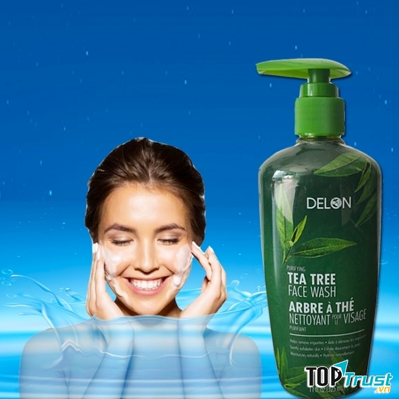 SỮA RỬA MẶT DELON TEA TREE FACE WASH 325ML