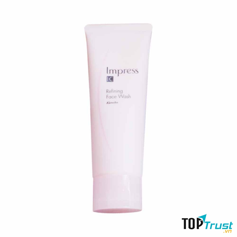 Sữa rửa mặt dưỡng ẩm, chống lão hóa-Kanebo Impress IC Refining Face Wash – SKC0406