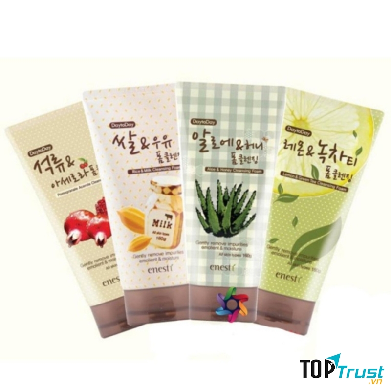 Tổng hợp các loại sữa rửa mặt Enesti Suanbo Spa.
