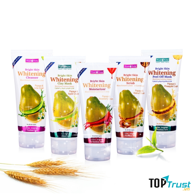 các dòng của Sữa rửa mặt Fresh&Fruity Bright Skin Whitening Cleanser