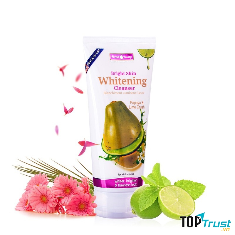 Sữa rửa mặt Fresh&Fruity Bright Skin Whitening Cleanser