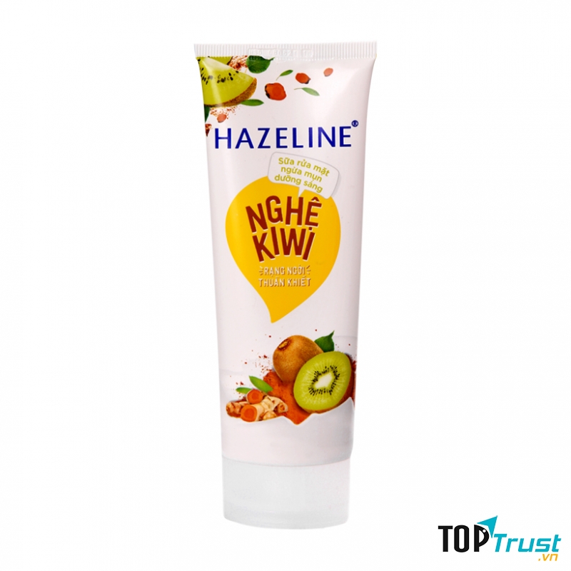 Sữa rửa mặt Hazeline nghệ kiwi