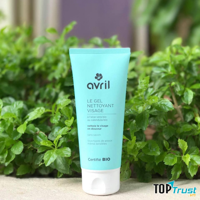 Sữa Rửa Mặt Hữu Cơ Dạng Gel Avril