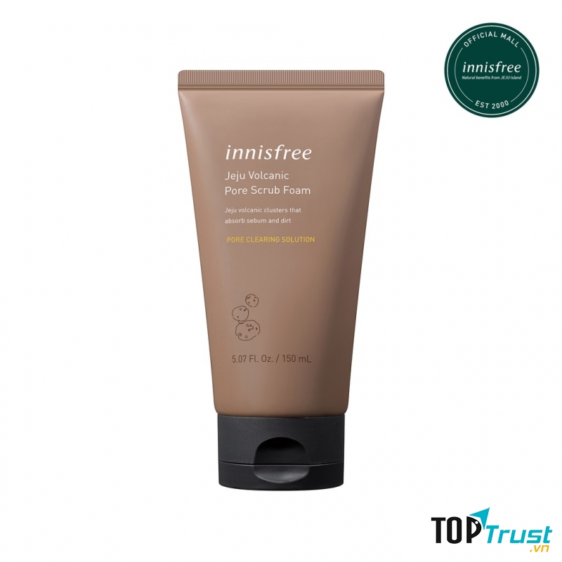 Sữa rửa mặt tẩy tế bào chết Innisfree Jeju Volcanic Pore