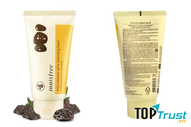 Sữa rửa mặt Innisfree Jeju Volcanic Scrub Pore Foam
