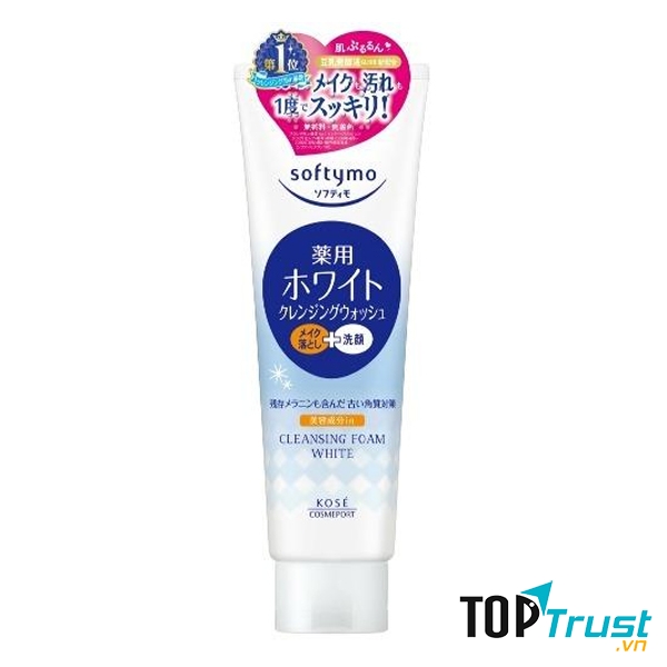 Sữa rửa mặt Kose Cosmeport Softymo Cleansing Foam White