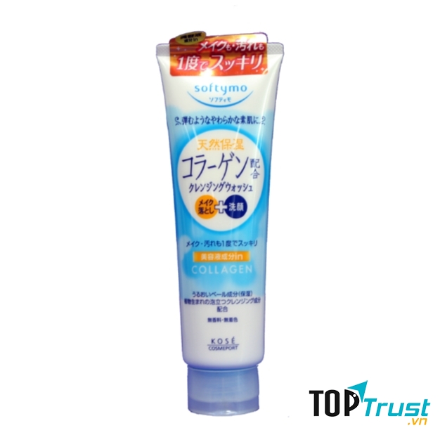 Sữa rửa mặt Kose Softymo Collagen