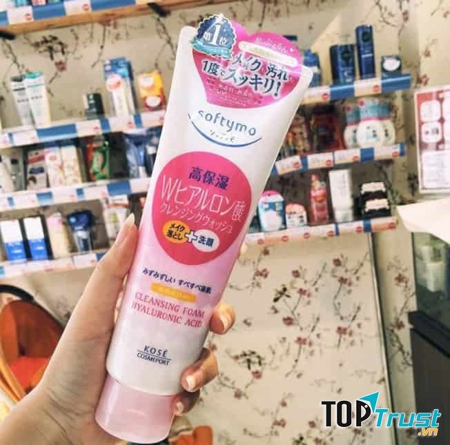 Sữa rửa mặt Kose Softymo Hyaluronic Acid