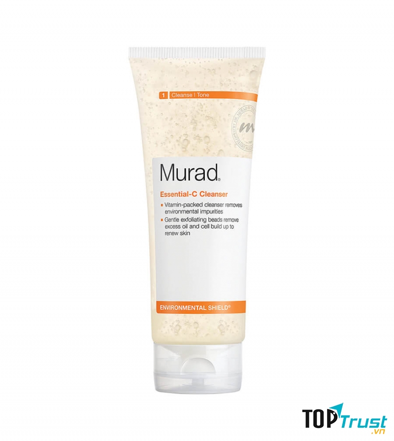 Làm sạch da cùng sữa rửa mặt Murad Essential – C Cleanser