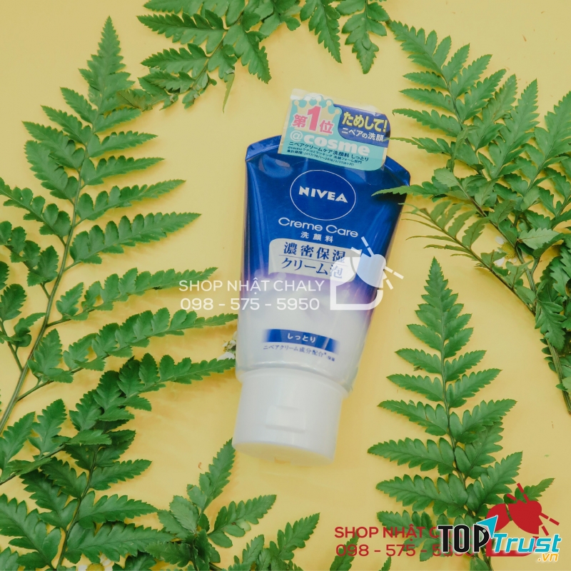 Sữa rửa mặt cấp ẩm Nivea Creme Care Nhật Bản
