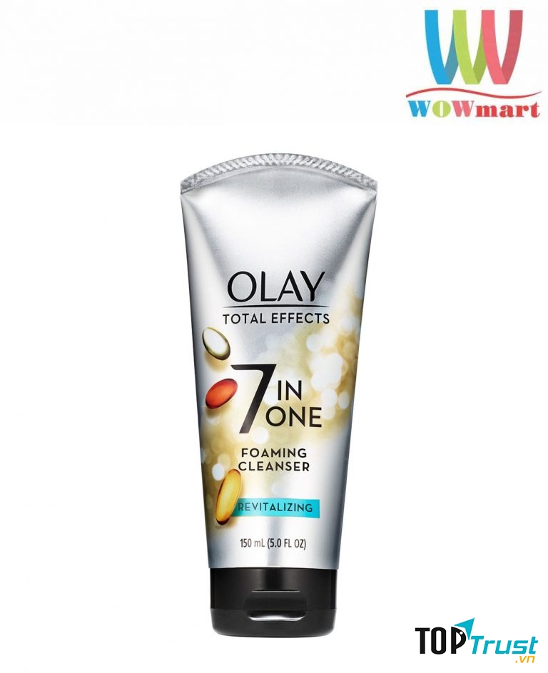 Sữa rửa mặt tạo bọt Olay Total Effects 7in1 Revitalizing