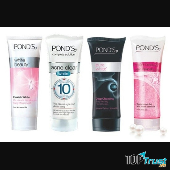 Một số dòng sữa rửa mặt Pond's