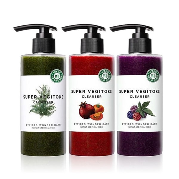 Sữa rửa mặt rau củ Super Vegitoks Cleanser